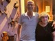 Luca Vergani con la mamma, Armida Raimondi, che oggi festeggia 80 anni