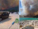 Villasimius, incendio oggi minaccia spiaggia: bagnanti in fuga Villasimius, incendio oggi minaccia spiaggia: bagnanti in fuga