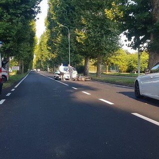 Incidente in viale Toscana, ferito motociclista diciottenne