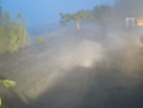 La furia del &quot;downburst&quot; frusta la Schiranna: il video del Village è impressionante