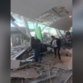 Terremoto in Colombia, crolli all'aeroporto di Pereira: le immagini dei danni Terremoto in Colombia, crolli all'aeroporto di Pereira: le immagini dei danni