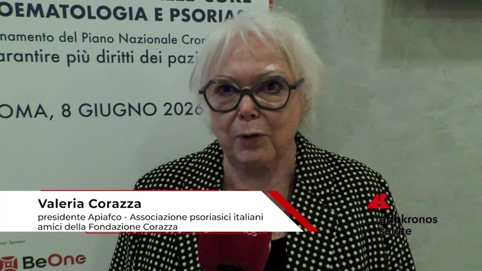 Sanità: Corazza (Apiafco), 'psoriasi in Pnc per spostare peso cronicità da pazienti a Istituzioni'