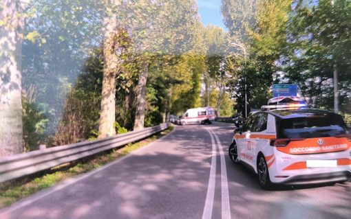 Scontro in viale Toscana, ferito un motociclista