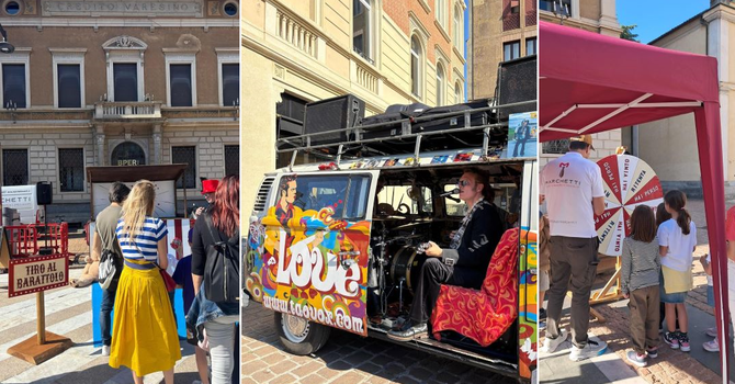 Giochi e sapori di una volta. Il luna park di Busto Vintage torna e raddoppia