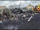 Tir carico di elettrodomestici a fuoco in autostrada nel Veneziano, lunghe code sull'A4