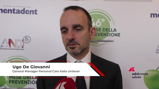 Salute orale: De Giovanni (Unilever), 'nostro hub digitale supporta consapevolezza in tema di prevenzione' Salute orale: De Giovanni (Unilever), 'nostro hub digitale supporta consapevolezza in tema di prevenzione'