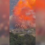 Roma, esplode stabilimento di munizioni a Colleferro
