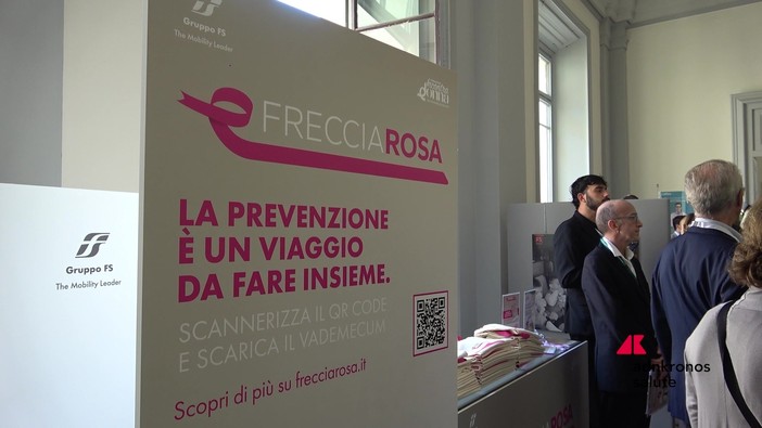 Al via la 16esima edizione di FrecciaRosa, la prevenzione viaggia in treno Al via la 16esima edizione di FrecciaRosa, la prevenzione viaggia in treno