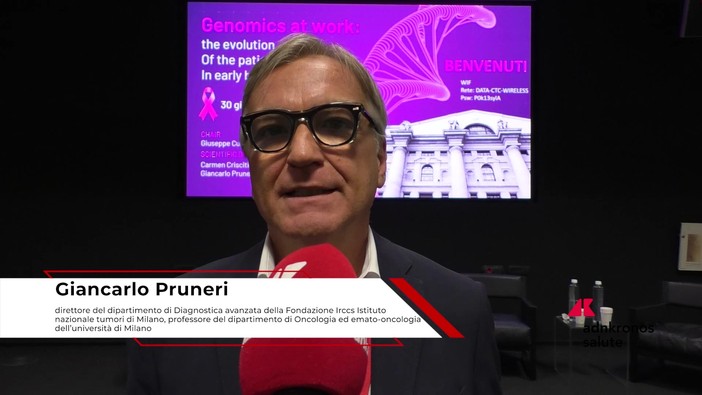 Tumori: oncologo Pruneri, 'test genomici fondamentali per pazienti con tumore al seno' Tumori: oncologo Pruneri, 'test genomici fondamentali per pazienti con tumore al seno'