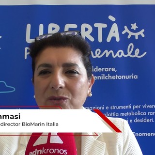 Malattie rare: Tommasi (BioMarin), 'l'innovazione in Pku migliora la qualità di vita'