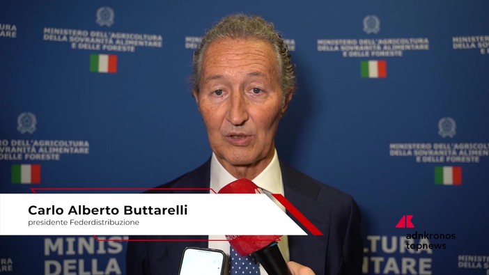 Made in Italy e turismo: Buttarelli (Federdistribuzione), 'Ristorazione ambasciatrice dei prodotti dei paesi da cui provengono'
