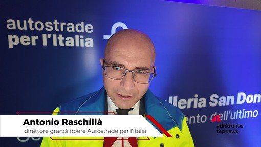 Raschillà (Grandi Opere Autostrade per l'Italia): "Fine scavo galleria San Donato traguardo importantissimo" Raschillà (Grandi Opere Autostrade per l'Italia): "Fine scavo galleria San Donato traguardo importantissimo"