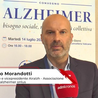 Alzheimer: Morandotti (Airalzh), 'in Italia 1mln e mezzo con demenza e 3 mln di caregiver' Alzheimer: Morandotti (Airalzh), 'in Italia 1mln e mezzo con demenza e 3 mln di caregiver'