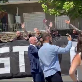 All'Assemblea Figc la protesta dei tifosi: "Per un calcio giusto e popolare"