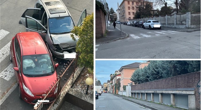 L'incidente di dieci giorni fa, l'incrocio con via Pindemonte e il tratto della strada verso viale Virgilio