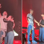 &quot;Se Olly vince Sanremo ti sposo&quot;, la promessa mantenuta e la proposta al concerto di Torino