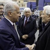Roma, Mattarella visita lo 'Spazio legalità' a piazza del Popolo