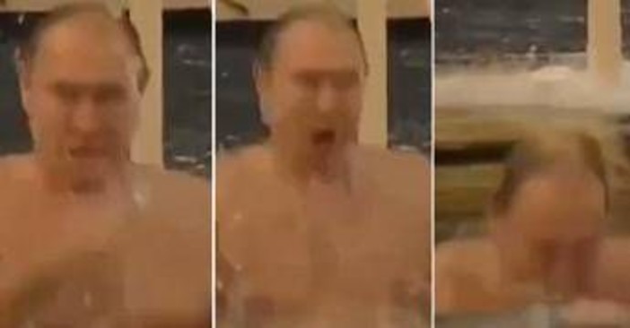 Putin, rito nell'acqua gelida per Epifania