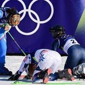 Milano-Cortina, dieci momenti iconici dei Giochi: da Rossi con Mattarella all'inchino a Brignone Milano-Cortina, dieci momenti iconici dei Giochi: da Rossi con Mattarella all'inchino a Brignone