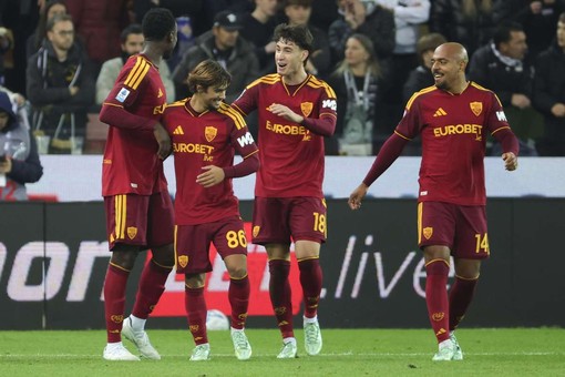 Pokerissimo della Roma al Bluenergy Stadium, Udinese la crisi continua