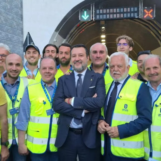 Anas, cerimonia di apertura per il nuovo tunnel di Tenda