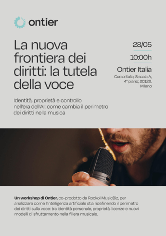 Ia, deepfake vocali e clonazioni: studio legale Ontier racconta nuove soluzioni e tutele per gli artisti Ia, deepfake vocali e clonazioni: studio legale Ontier racconta nuove soluzioni e tutele per gli artisti