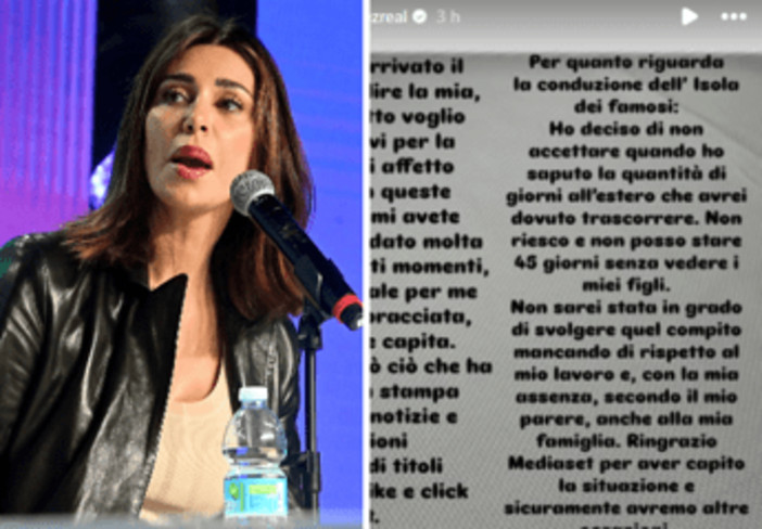 Belen e l'Isola dei Famosi: "Ho rifiutato la conduzione, non posso stare lontano dai miei figli" Belen e l'Isola dei Famosi: "Ho rifiutato la conduzione, non posso stare lontano dai miei figli"