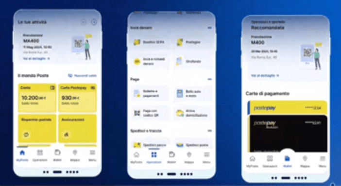 Poste Italiane, l'app 'P' supera 4 mln utenti giornalieri