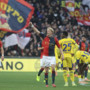 Il Genoa batte il Verona in rimonta, primo successo per De Rossi Il Genoa batte il Verona in rimonta, primo successo per De Rossi