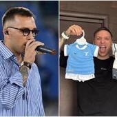 Briga, primi regali per la figlia? Due maglie della Lazio