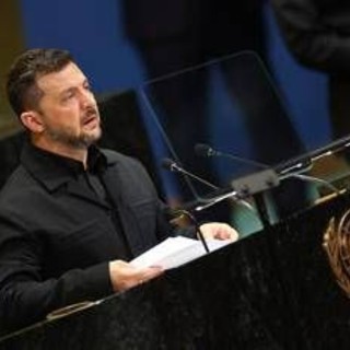 Il discorso di Zelensky all'Onu: "Putin vuole allargare guerra, diritto internazionale al collasso" Il discorso di Zelensky all'Onu: "Putin vuole allargare guerra, diritto internazionale al collasso"