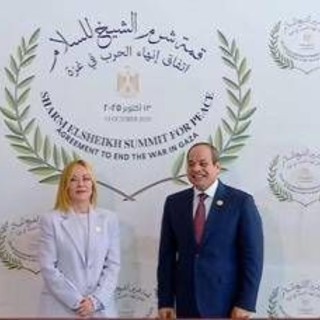 A Sharm il bilaterale Meloni-al Sisi: &quot;Insieme per la pace in Medio Oriente&quot;