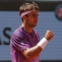 Cobolli ai quarti del Roland Garros, Svajda ko in quattro set