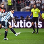 Argentina-Austria, proteste su rigore. Ma Messi sbaglia