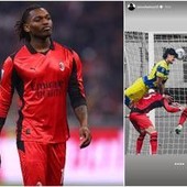 Leao, polemica dopo Milan-Parma: la protesta social per gol di Troilo Leao, polemica dopo Milan-Parma: la protesta social per gol di Troilo