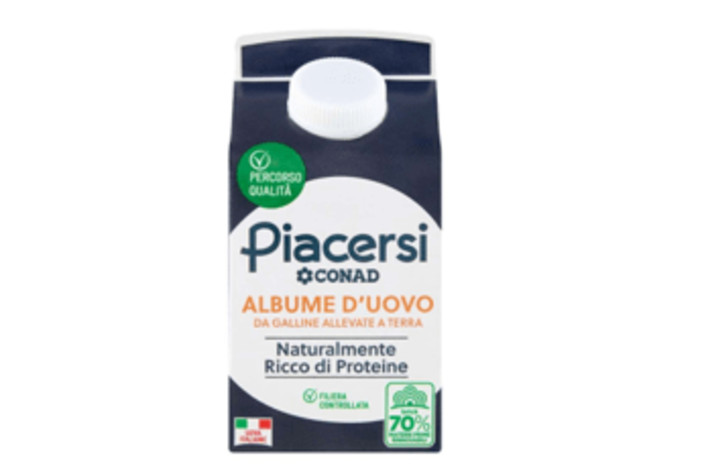 Albume d'uovo richiamato dai supermercati Conad: "Rischio salmonella" Albume d'uovo richiamato dai supermercati Conad: "Rischio salmonella"
