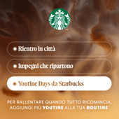 Starbucks, arrivano 'Youtine Days': campagna con M+C Saatchi Europe Starbucks, arrivano 'Youtine Days': campagna con M+C Saatchi Europe 