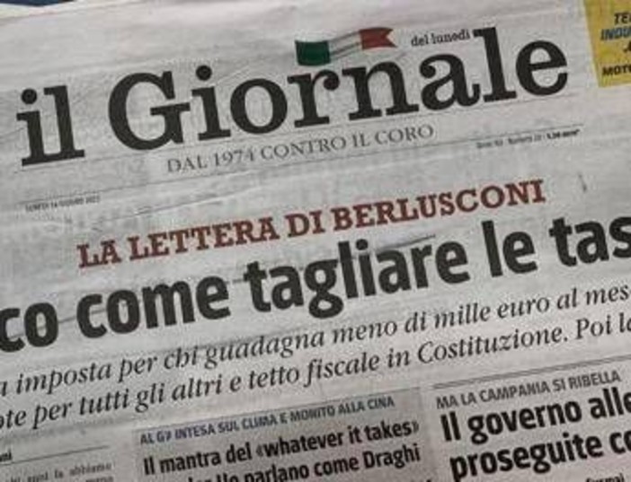 Editoria Italia acquista ulteriore 25% de Il Giornale e rafforza controllo Editoria Italia acquista ulteriore 25% de Il Giornale e rafforza controllo
