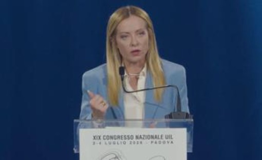 Meloni al congresso della Uil: "Salario giusto una vittoria di tutti i lavoratori, morti sul lavoro una sconfitta"