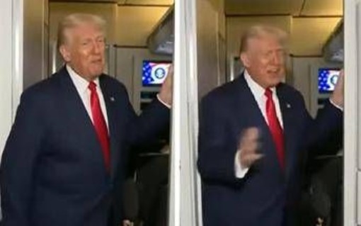 L'Air Force One 'balla', Trump: "Volo complicato ma non tremo" L'Air Force One 'balla', Trump: "Volo complicato ma non tremo"