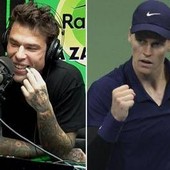 Fedez contro Sinner, secondo round: &quot;E' monegasco e non paga le tasse&quot;