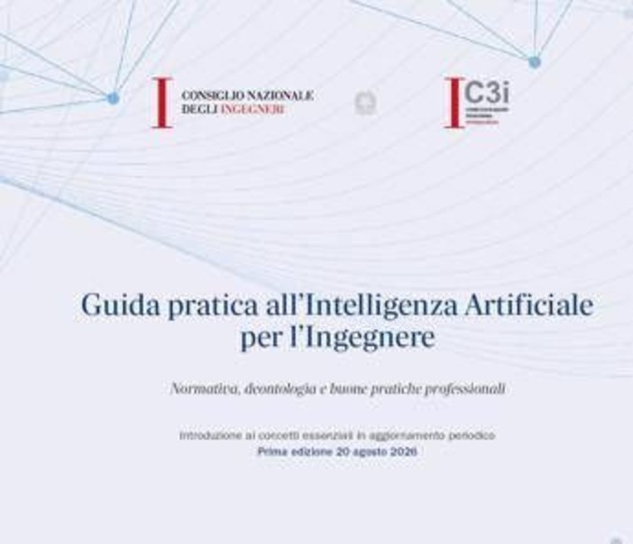 Cni, ecco la Guida pratica all'Ai per gli ingegneri