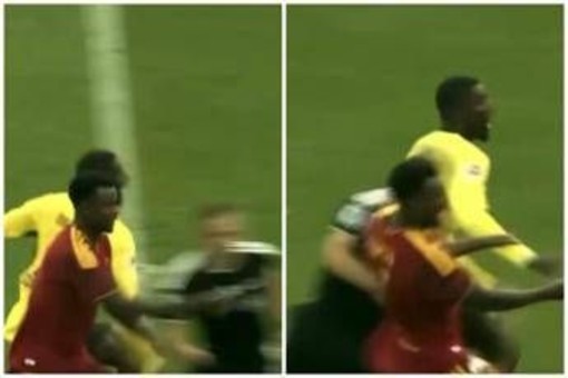 Borussia Dortmund-Roma, Ndicka travolto... dall'arbitro Borussia Dortmund-Roma, Ndicka travolto... dall'arbitro