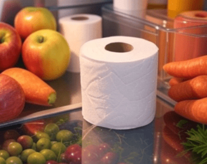 Carta igienica in frigo, l'idea per conservare meglio frutta e verdura Carta igienica in frigo, l'idea per conservare meglio frutta e verdura