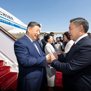 Il presidente cinese Xi Jinping in Kirghizistan per il Vertice SCO