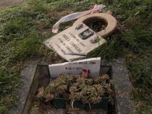 Maurizio Campagna: "Targa per mio fratello vandalizzata una vigliaccata"