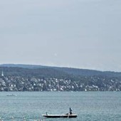 Il livello del Lago di Zurigo raggiunge il minimo storico Il livello del Lago di Zurigo raggiunge il minimo storico
