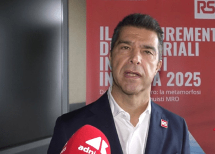 Imprese, Rottoli (Rs Italia): "Ascolto, digitalizzazione e sostenibilità focali per Mro" Imprese, Rottoli (Rs Italia): "Ascolto, digitalizzazione e sostenibilità focali per Mro"