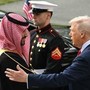 Bin Salman alla Casa Bianca da Trump, accordo da 1 trilione di dollari Bin Salman alla Casa Bianca da Trump, accordo da 1 trilione di dollari