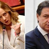 Legge elettorale, Meloni al M5S: "Con queste regole il vostro presidente non arrivava a Chigi". E Conte replica